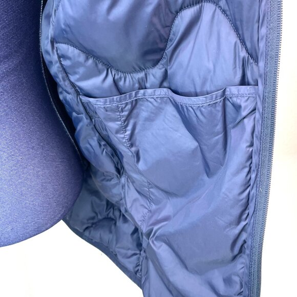 Woolworths Men’s Quilted Jacket – Size Large, Navy Blue, Water & Wind Resistant - Picture 5 of 13